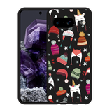 Hoesje Zwart geschikt voor Google Pixel 8 Winter Hats