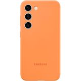 Samsung Galaxy S23+ Hoesje - Samsung Silicone Case - Oranje