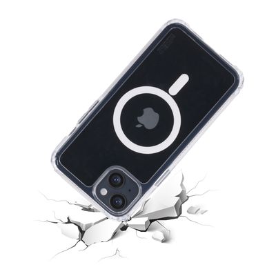 SoSkild Defend Heavy Impact Magnetic Case geschikt voor iPhone 14 - Transparant