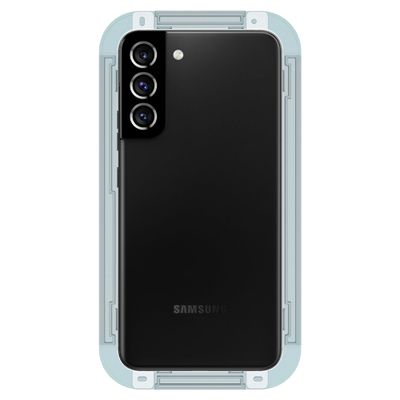 Samsung Galaxy S22 Screen Protector - Spigen Glass Met Montage Frame EZ FIT - 2 Pack