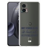 Hoesje geschikt voor Motorola Edge 30 Neo - Niet Storen A.U.B.