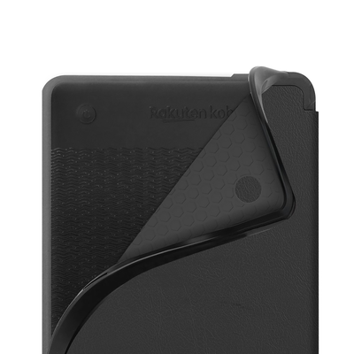 Cazy Hoes geschikt voor Kobo Clara 2E - E-reader Folio Hoes - Zwart