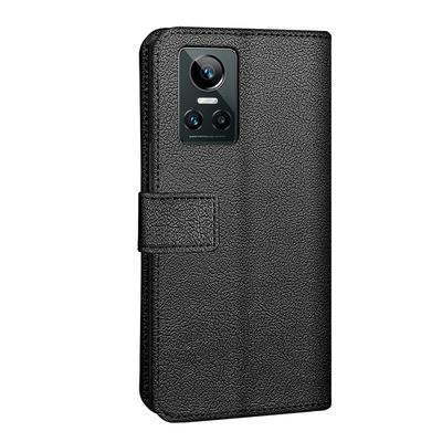 Cazy Wallet Classic Hoesje geschikt voor Realme GT Neo3 - Zwart