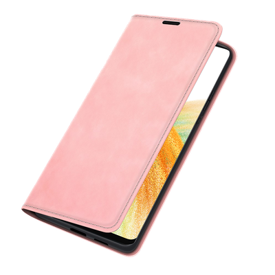 Cazy Wallet Magnetic Hoesje geschikt voor Samsung Galaxy A33 - Roze