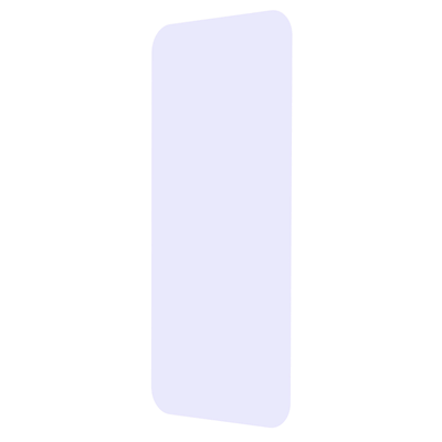 Cazy Blue Filter Screenprotector geschikt voor iPhone 16 Plus - Screenprotector van Gehard Glass