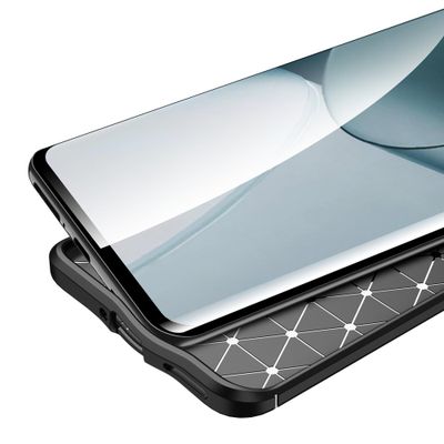 Cazy TPU Hoesje Soft Design geschikt voor OnePlus 10 Pro - Zwart