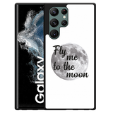 Hardcase hoesje geschikt voor Samsung Galaxy S22 Ultra - Fly Me To The Moon