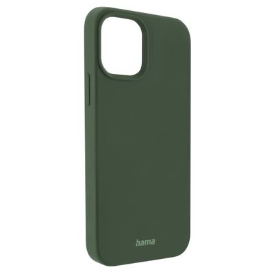 Hama MagCase Finest Feel Pro Cover Hoesje geschikt voor Apple iPhone 12 / 12 Pro - Groen