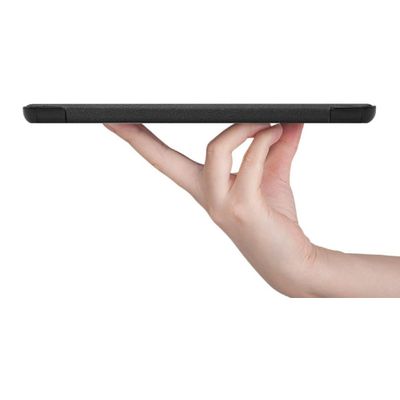 Cazy TriFold Hoes geschikt voor Samsung Galaxy Tab S8 Ultra - Auto Slaap/Wake - Zwart