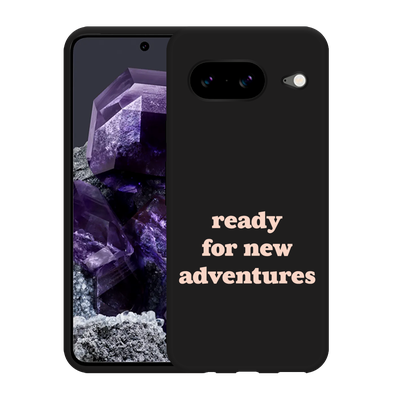 Cazy Hoesje Zwart geschikt voor Google Pixel 8 New Adventures