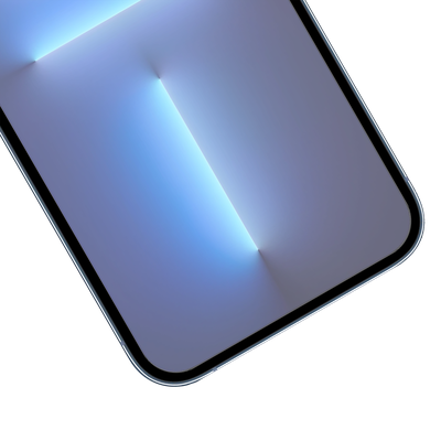 Cazy Full Cover Glass Screen Protector geschikt voor iPhone 13 Pro Max - Zwart