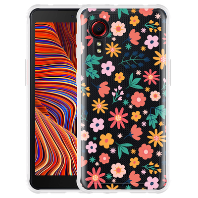 Cazy Hoesje geschikt voor Samsung Galaxy Xcover 5 - Always have flowers