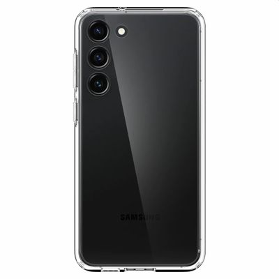 Spigen Hoesje geschikt voor Samsung Galaxy S23 - Ultra Hybrid - Transparant