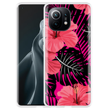 Hoesje geschikt voor Xiaomi Mi 11 - Tropical Flowers