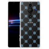 Hoesje geschikt voor Sony Xperia Pro-I - Snowflake Pattern
