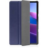 Hoes geschikt voor Lenovo Tab M10 Gen 3 - TriFold Tablet Smart Cover - Blauw