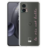 Hoesje geschikt voor Motorola Edge 30 Neo - La Vie Est Belle