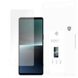 Tempered Glass Screen Protector geschikt voor Sony Xperia 1 V - Transparant