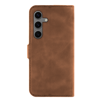 Just in Case Samsung Galaxy S24 Premium Wallet Case - Brown