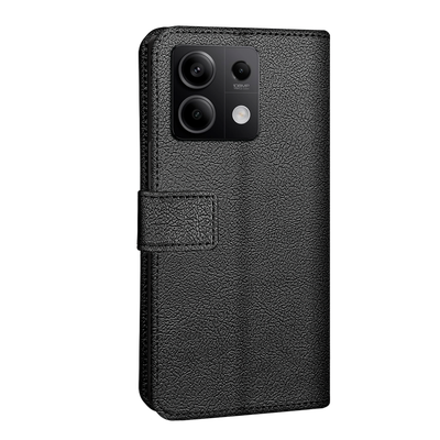Cazy Wallet Classic Hoesje geschikt voor Xiaomi Redmi Note 13 5G - Zwart
