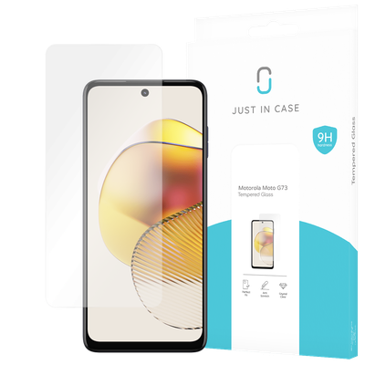 Just in Case Motorola Moto G73 - Screenprotector Tempered Glass