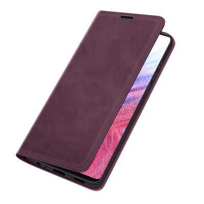 Cazy Wallet Magnetic Hoesje geschikt voor Samsung Galaxy A53 - Paars