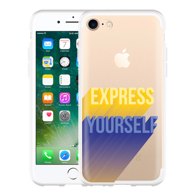 Cazy Hoesje geschikt voor iPhone 7 - Express Yourself