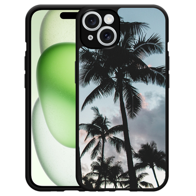 Cazy Hardcase Hoesje geschikt voor iPhone 14 Palmtrees