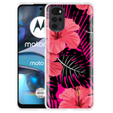 Hoesje geschikt voor Motorola Moto G22 - Tropical Flowers