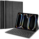 Hoes met Toetsenbord geschikt voor iPad Pro 11 2022 4th (Gen)/Pro 11 2021 (3rd Gen) - Azerty indeling - Zwart