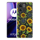 Hoesje geschikt voor Motorola Edge 40 Sunflowers