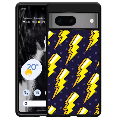 Cazy Hardcase hoesje geschikt voor Google Pixel 7 - Pop Art Lightning