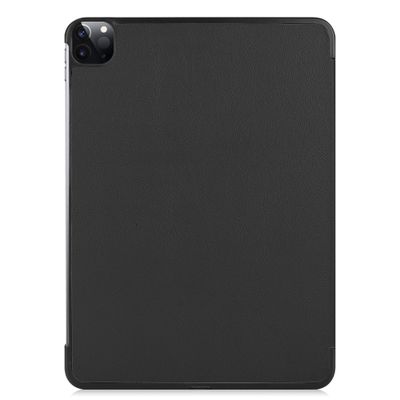 Cazy Hoes geschikt voor iPad Pro 11 2020 (2nd Gen) - TriFold Tablet Smart Cover - Zwart