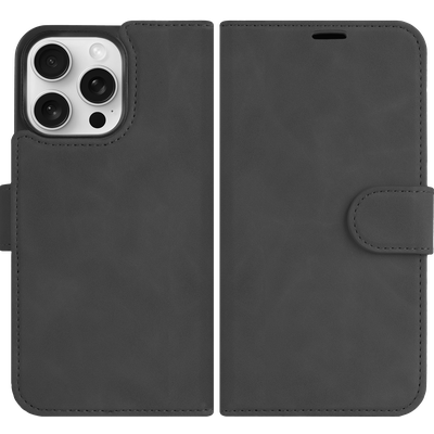 Cazy Uitneembaar Wallet Hoesje voor iPhone 13 Pro - Magfit 2-in-1 Hoesje met Pasvakjes - Zwart