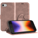Premium Wallet Hoesje geschikt voor iPhone SE 2022 - Roze