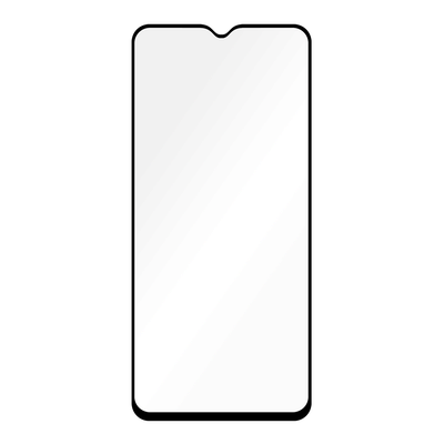 Cazy Full Cover Glass Screen Protector geschikt voor Nokia 5.3 - Zwart