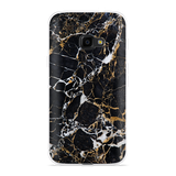 Hoesje geschikt voor Samsung Galaxy Xcover 4/4s - Zwart Goud Marmer