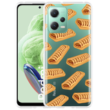 Hoesje geschikt voor Xiaomi Redmi Note 12 Frikandelbroodjes