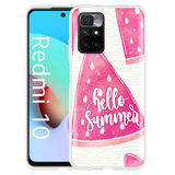 Hoesje geschikt voor Xiaomi Redmi 10 - Summer Melon