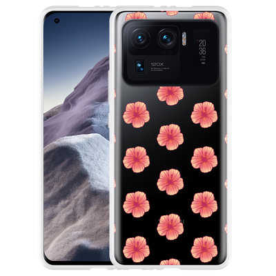 Cazy Hoesje geschikt voor Xiaomi Mi 11 Ultra - Hawaiiaanse Bloem II