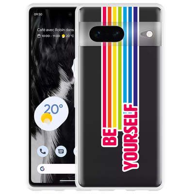 Cazy Hoesje geschikt voor Google Pixel 7 - Be Yourself