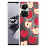Hoesje geschikt voor Oppo Reno10 Pro 5G Appels