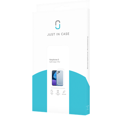 Just in Case Fairphone 5 - Soft TPU Case - Clear