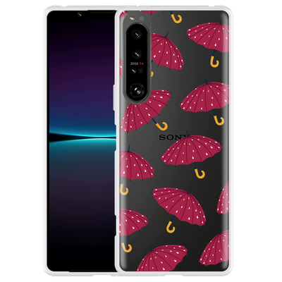 Cazy Hoesje geschikt voor Sony Xperia 1 IV - Paraplu's