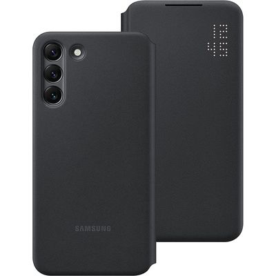 Samsung Galaxy S22+ Hoesje - Originele Samsung Led View Cover - Zwart