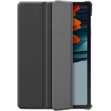 TriFold Hoes met Auto Slaap/Wake geschikt voor Samsung Galaxy Tab S7 - Zwart