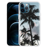 Cazy Hoesje geschikt voor iPhone 12 Pro Max - Palmtrees
