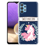 Hoesje geschikt voor Samsung Galaxy A32 5G - Sweet Unicorn