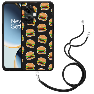 Cazy Hoesje met koord geschikt voor OnePlus Nord CE 3 Lite 5G Burgers