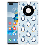 Hoesje geschikt voor Huawei Mate 40 Pro - Pinguins